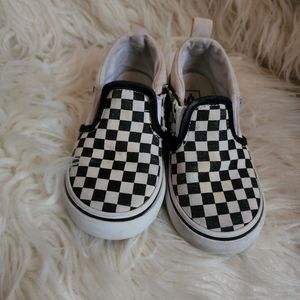 Toddler checkered vans